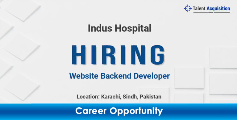 indus hospital karachi jobs